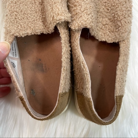 Toms Sunset Faux Shearling Slip On Sneakers size 8 - Picture 7 of 9